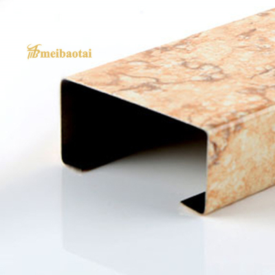 modelo de madera de acero inoxidable del ajuste de la teja de la impresión gruesa de la transferencia de 0.55m m para decorativo