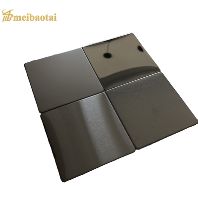 Color negro azul verde espejo chapa de acero inoxidable grado 304 placa de metal plano