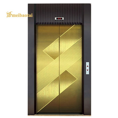 PVD Revestido de oro línea de cabello acabado de chapa de acero inoxidable 1219x2438mm para ascensores