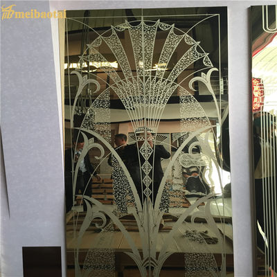 Plata de acero inoxidable para ascensor de doble 7c PVC 304 de grado 1219x2438mm para puertas y azulejos de ascensor