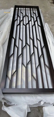 Buen precio Color Pvd negro divisor de habitación de acero inoxidable para la construcción en línea