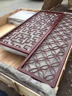 Buen precio 201 304 Divisor de habitación de acero inoxidable Antiguo espejo de bronce en línea