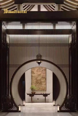 Buen precio Pantalla de belleza al por mayor Sala de estar de madera plegable Divisores de doble cara Decoración de habitaciones en línea