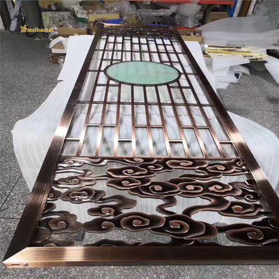 Buen precio 201 304 MBT de bronce de cobre de acero inoxidable divisor de la habitación de corte de borde en línea