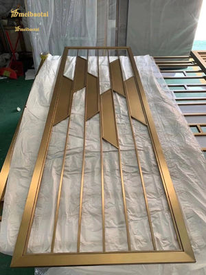 Buen precio Decoración de hoteles 304 divisor de habitación de acero inoxidable 0,3-3,0 mm de espesor en línea