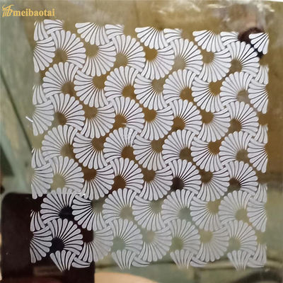 Buen precio Decoración inoxidable grabada al agua fuerte espejo del elevador del grueso 0.3-3.0m m de la hoja de acero en línea