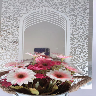 Buen precio AISI grabó al agua fuerte la hoja de acero inoxidable, final Ss del espejo cubre el grueso de 1.12m m en línea