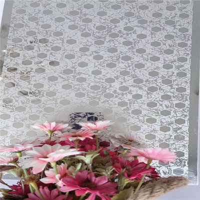 Buen precio 8K grabó al agua fuerte la hoja de acero inoxidable, placa inoxidable 1.18m m de la hoja de acero 304 densamente en línea