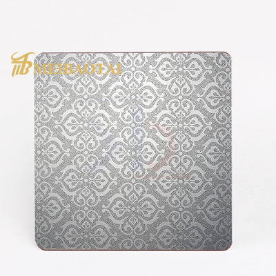 Hoja de acero inoxidable de 0,85 mm de espesor para paneles de pared decorativos